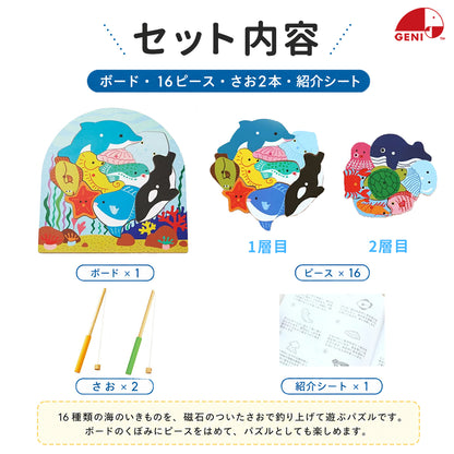 2層パズル フィッシング