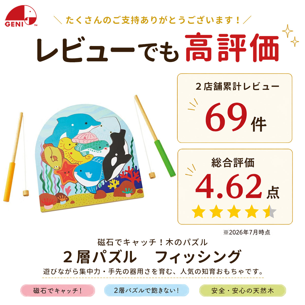 2層パズル フィッシング