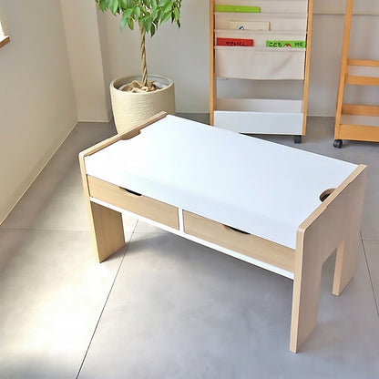 プレイテーブル（幅85cm）収納付き KDT-3545