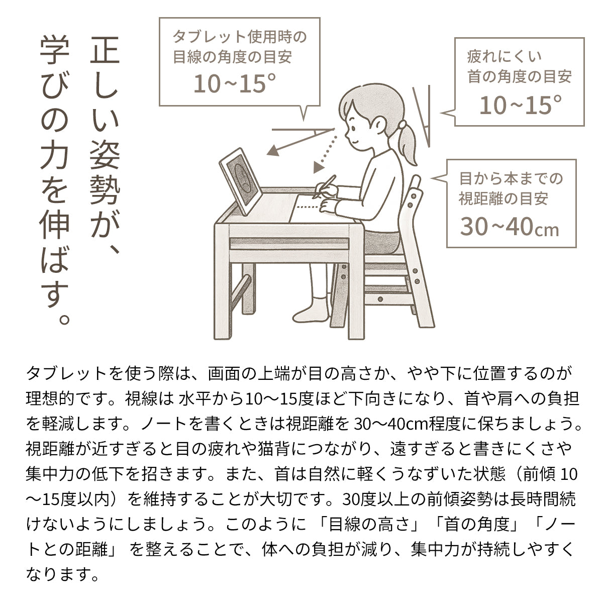 キッズデスクチェアセット-ノコ- KDS-3884NA