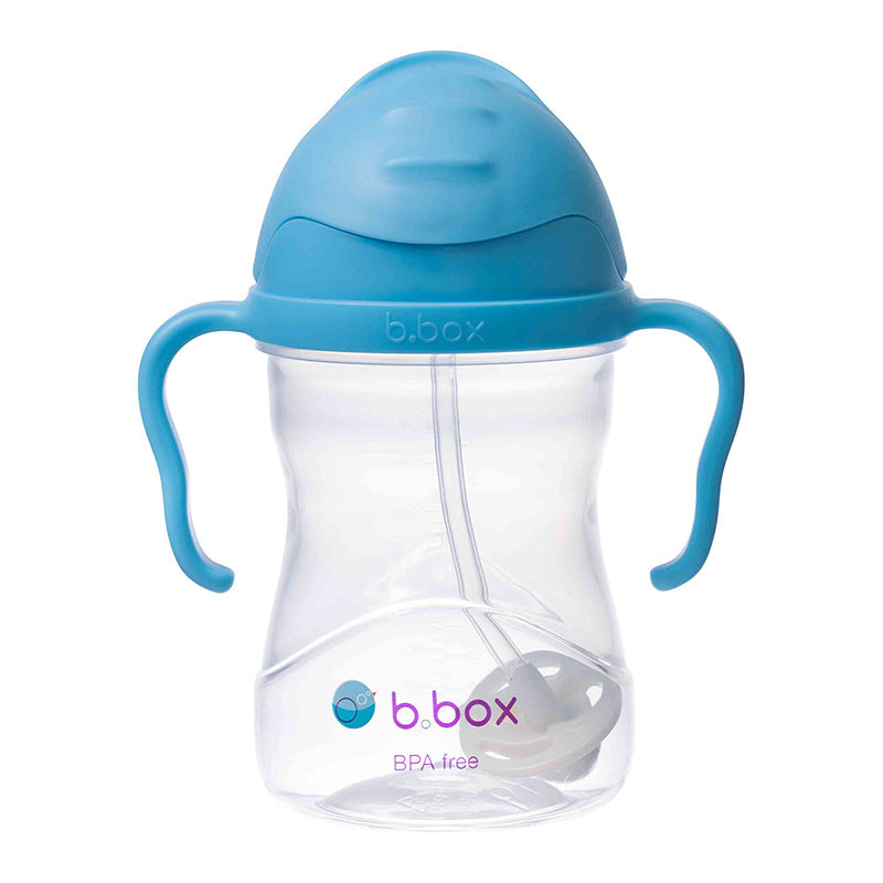 b.box シッピーカップ 240ml【正規品】重り付きストロー 漏れにくい BPAフリー 食洗機対応 6ヶ月〜 出産祝いギフト