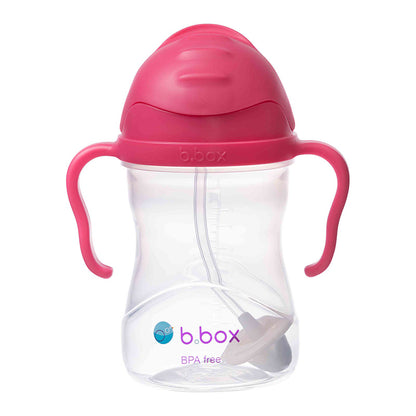 b.box シッピーカップ 240ml【正規品】重り付きストロー 漏れにくい BPAフリー 食洗機対応 6ヶ月〜 出産祝いギフト
