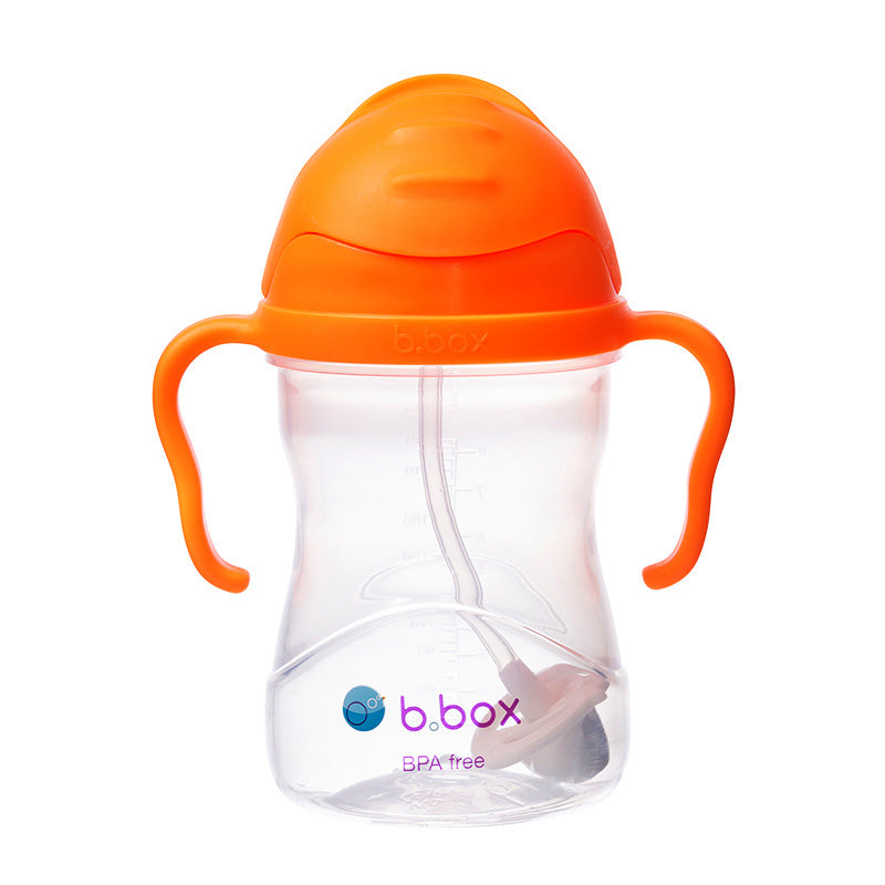 b.box シッピーカップ 240ml【正規品】重り付きストロー 漏れにくい BPAフリー 食洗機対応 6ヶ月〜 出産祝いギフト