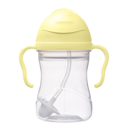 b.box シッピーカップ 240ml【正規品】重り付きストロー 漏れにくい BPAフリー 食洗機対応 6ヶ月〜 出産祝いギフト